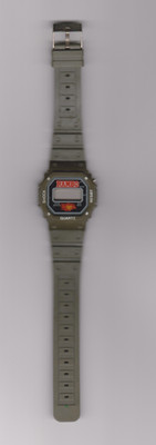 VINTAGE RAMBO ''FIRST BLOOD'' DIGITAL WATCH NON WORKING SOLD AS IS NEEDS REPAIR