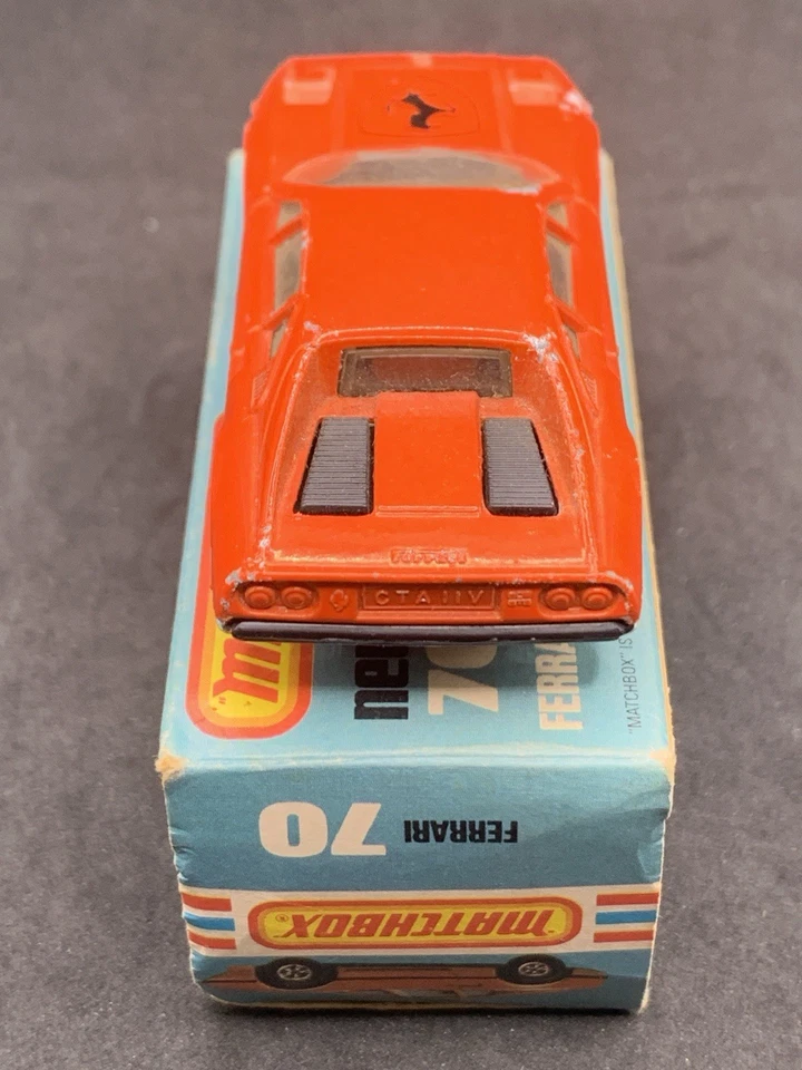 Matchbox Superfast MB70: Ferrari with excellent Type L Box - Image 4 of 4