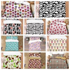 3D Animals Cartoon Pattern Quilt Cover Duvet Cover Comforter set