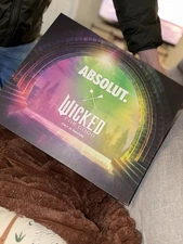 Wicked For Good x Absolut PR Collector Box | Martini Glasses + Fandango Code