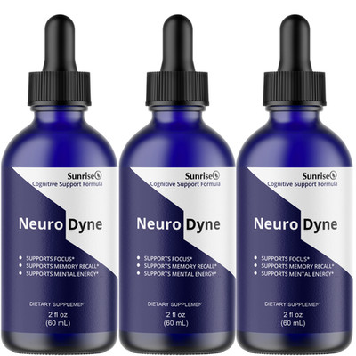 Neuro Dyne Memory Health Supplement, Mental Energy Support Genuine 3 Bottles
