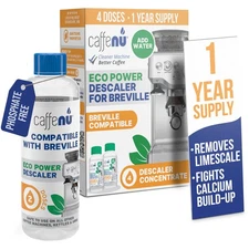 Breville Compatible Descaling Solution. 2 Bottles of Descaler Solution.