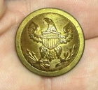 Army General Staff Officers Civil War Coat Button