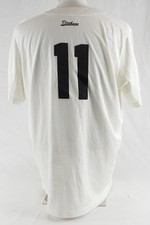 2021 Long Beach State Dirtbags #11 Game Used White Jersey Baseball XL 546