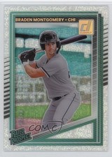 2025 Panini Donruss Clearly Rated Prospects Gold 8/10 Braden Montgomery 0hv6