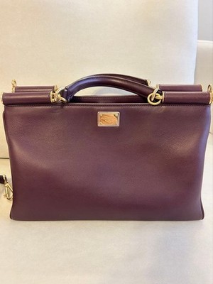 Dolce & Gabbana Handtasche Lila Sizilien