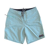 Patagonia Mens Wavefarer Boardshorts 30 Skiff Blue Swim Sun Protection Outdoors