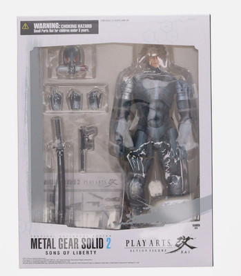 Play Arts Kai - Raiden Sons of Liberty Metal Gear Solid 2 II Statue Figur
