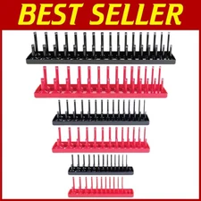 Socket Organizer Tray Set - SAE & Metric Storage Holders