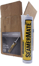 12-Pk (CASE) Amerimax Pro SeamerMate Gray Gutter Sealant - 10 Oz. - EXP: 01/27