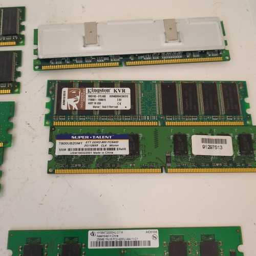 Lot Of 20 Ddr Ram Mix Lot 1 Gb 512mb 256mb Untested - 第 7/8 張圖片