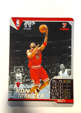 RON MERCER RARE No.031/228 PLAYER CARD NBA SHOWDOWN 2002 WIZARD&NBA #3025