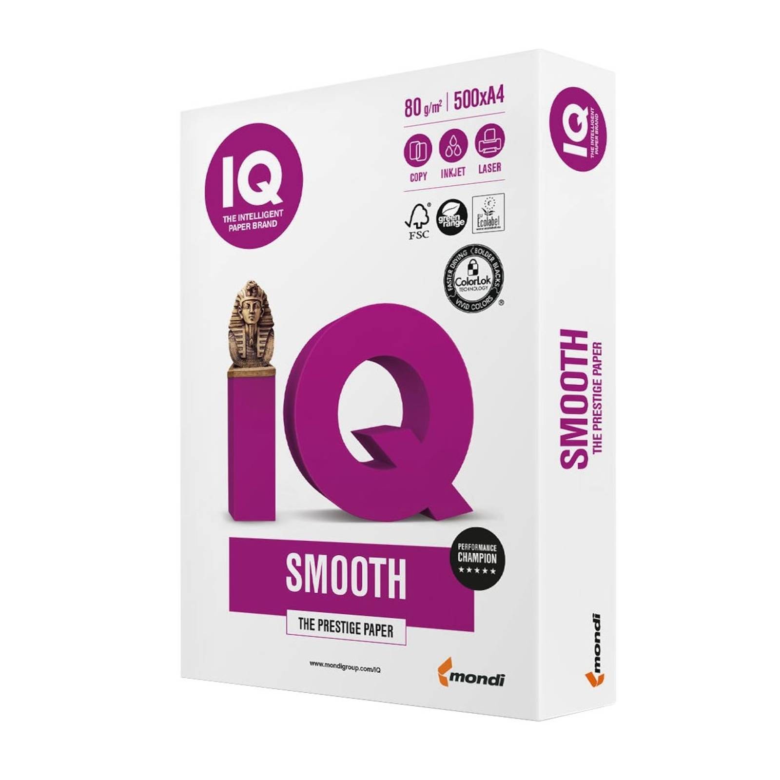 Mondi IQ Selection Paper A4 80gsm - 5 Reams / 2500 Sheets