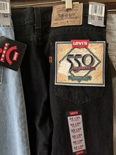 3 Pr Vintage Levis 550 Made In USA Denim 32x34