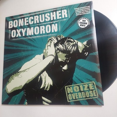 OXYMORON / BONECRUSHER - '' NOIZE OVERDOSE '' - ORG. DOPPEL LP 2007 - BERLIN - TOP