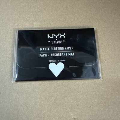 NYX Matte Blotting Paper 50 Sheets Brand New