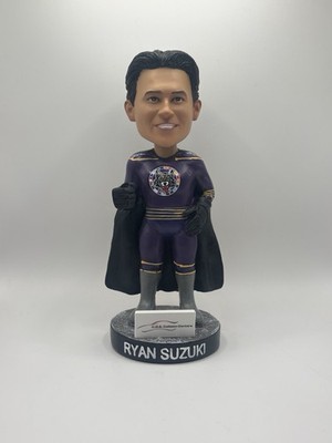 New Chicago Wolves Ryan Suzuki Superhero Bobblehead: From 1/10/2026 verses Stars