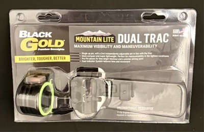 New Black Gold Mountain Lite Dual Trac Picatinny Mount Hoyt RH New