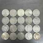 Lot Of (20) Peace Silver Dollars 90 % Silver Various Dates