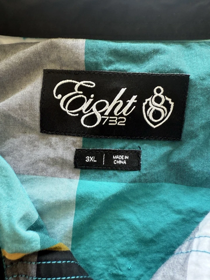 Vintage 8732 Button Up Shirt 3xl Paid Young Jeezy (336) - Image 3 of 4