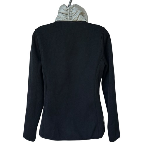 Xersion Jacket Gray Silver Black Activewear Outdoor Outerwear Womens Size Medium - Picture 8 of 9