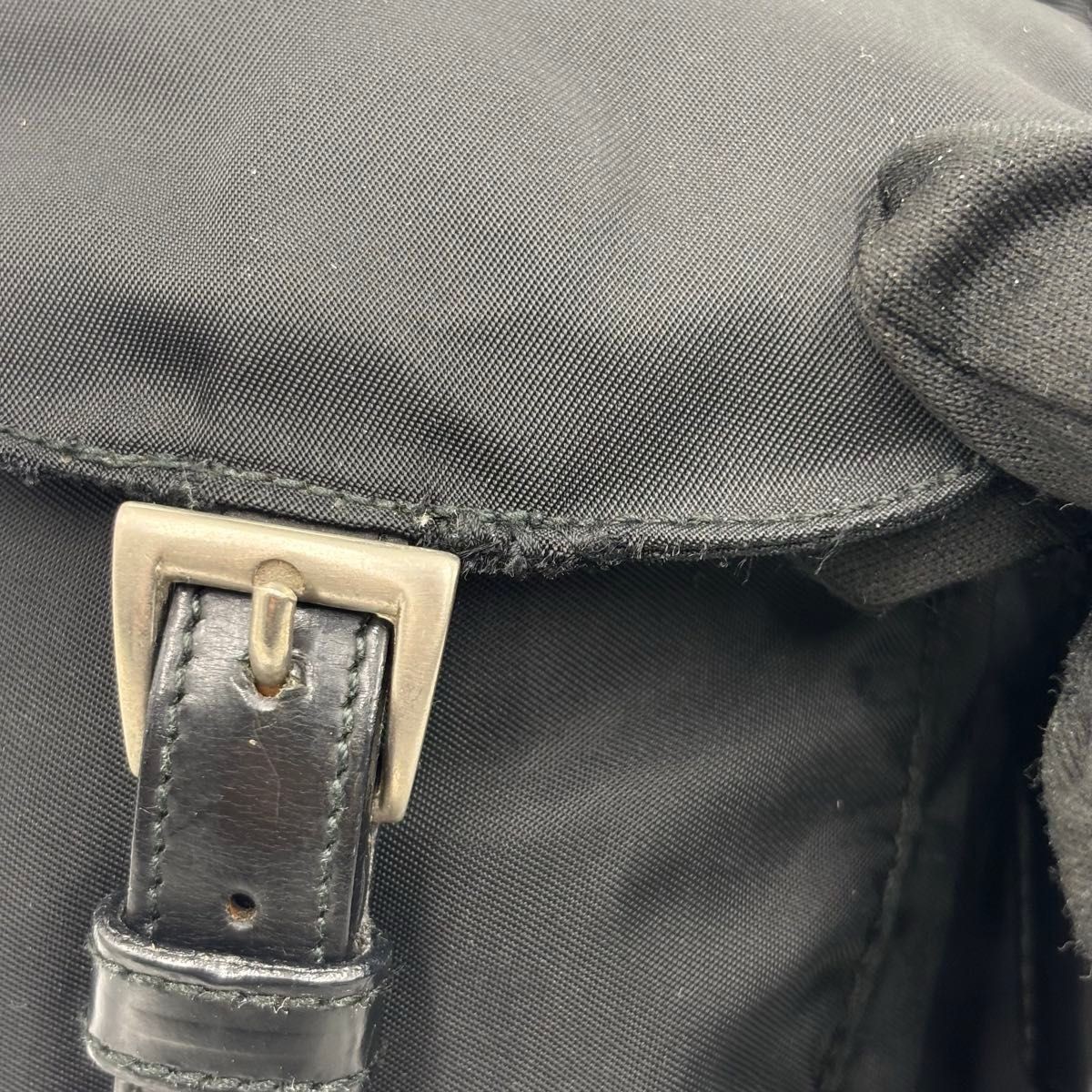 PRADA Nylon Mini Rucksack Backpack Triangle Logo … - image 19