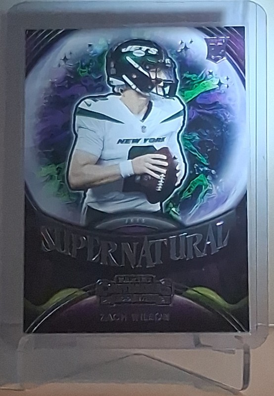 2021 Panini Contenders - Supernatural Zach Wilson #SN-ZWI (RC)