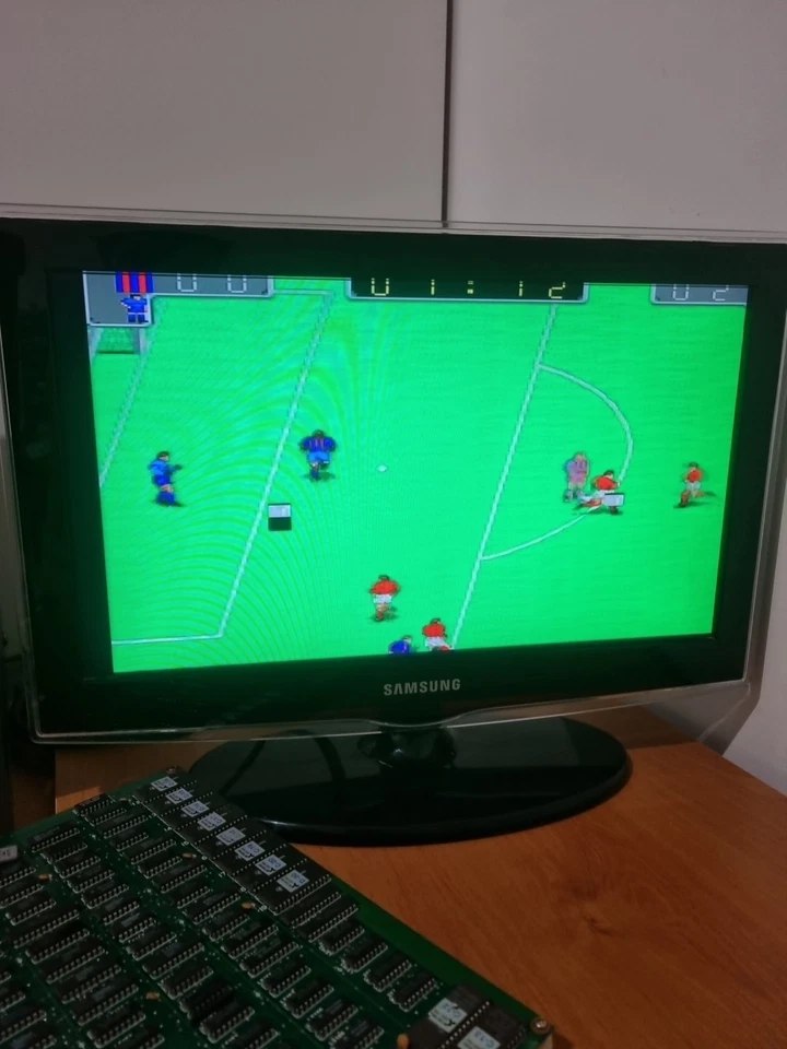 Bootleg PCB JAMMA Euro League Jeu Arcade - Photo 4/4