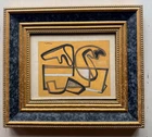 ALBERTO MAGNELLI - TEMPERA ON PAPER FROM THE 40s - free