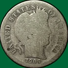 1909-S Barber Dime Choice Almost Good AG+ Coin #38851