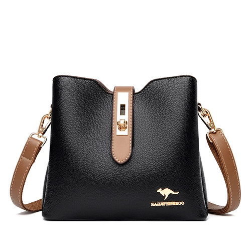3-lagige große Kapazität Geldbörsen und Handtaschen Crossbody für Damen Designer hoch. - Bild 26 von 30
