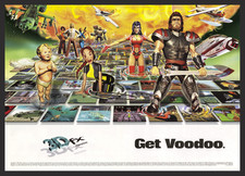 3Dfx Voodoo 2 Graphics Card PC Tomb Raider Lara Croft Quake Ad Art Print Poster