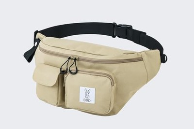 DOD Body Bag Book   Multi-Pocket Beige Sling Pack   Japan Exclusive 2025