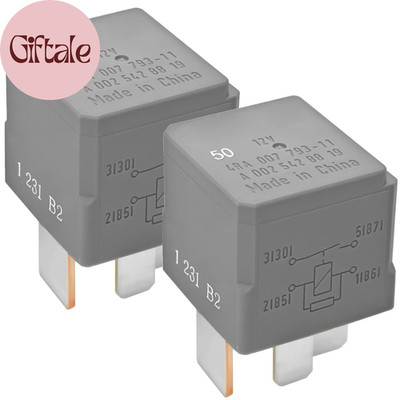 2Pcs Multi-Purpose Relay - Replace 0025428819 ﻿A0025428819 for Mercedes-Benz A25