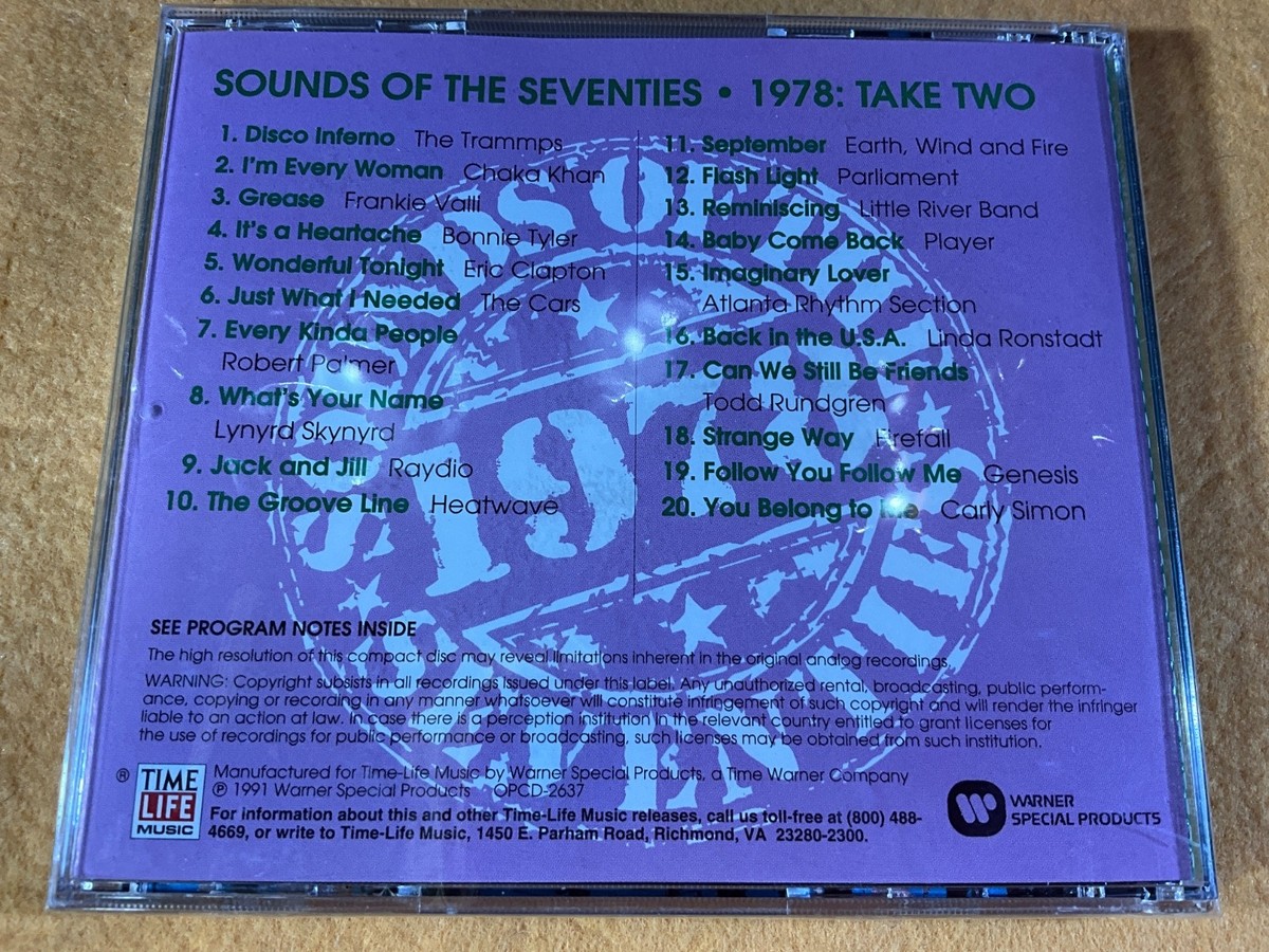 U13-82 SOUNDS OF THE SEVENTIES 1978: Take Two - SEALED - 1991