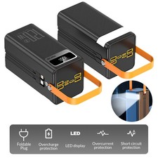 50000mAh Portable 120W Super Power Bank Fast Charging External Battery Backup