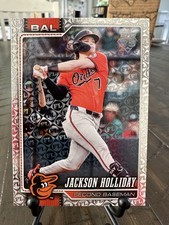 2026 Topps Series 1 Jackson Holliday Spring Training Holo Parallel