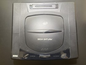 Sega Saturn Model 1 Black Game Console Complete In Box Great Condition