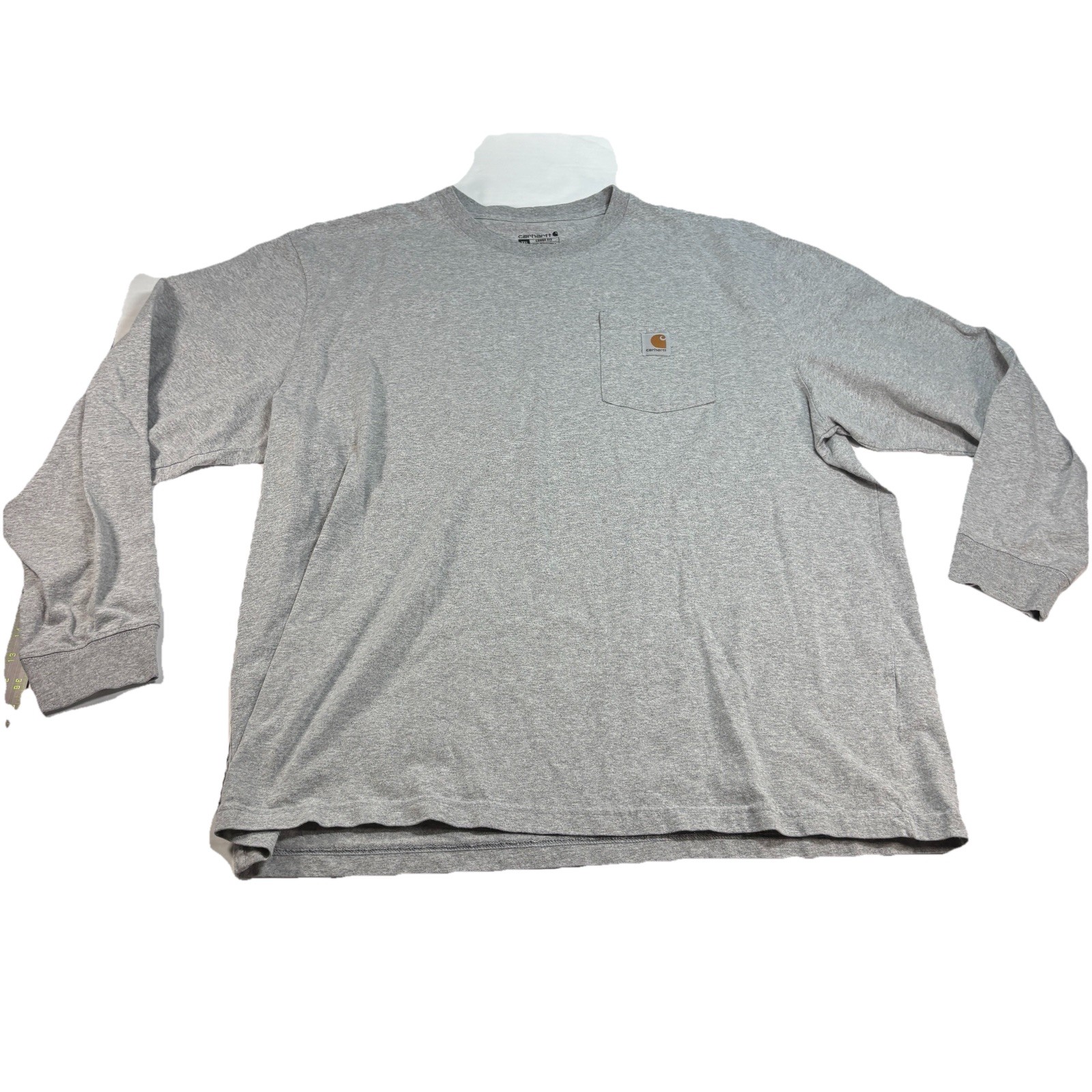Carhartt Men’s Loose Fit Heavyweight Pocket Tee Heather Gray 2XL