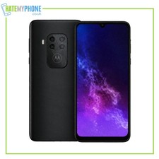 Motorola One Zoom Black Unlocked 128GB 6.39" 48MP Quad Camera Android Smartphone