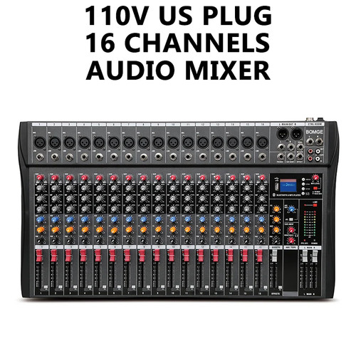 Mixer Audio Console Mixing Scheda Audio USB per Computer MP3 Microfono Registrazione - Foto 10 di 21