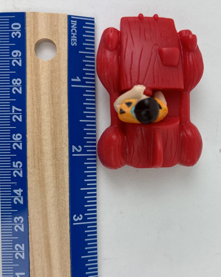 Lote de personajes de juguete vintage de casas y autos Mc Donald’s Happy Meal Flinstones 1993 Foto 4 de 4