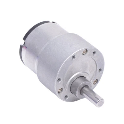 DC 6V/12V/24V JGB37-520 37mm Large Torque GearBox Electric Gear Motor 7-960RPM