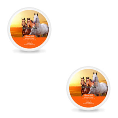 Deoproce Natural Skin Horse Oil Nourishing Cream 100g*2Pcs - FREE SHIPPING