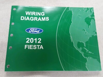 2012 Ford Fiesta WIRING DIAGRAM Manual | eBay