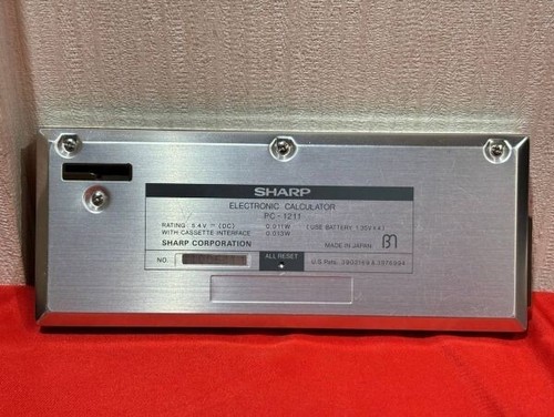 Junk SHARP Pocket Computer PC-1211 Cassette Interface (CE-122) Not tested SHARP - Picture 3 of 6