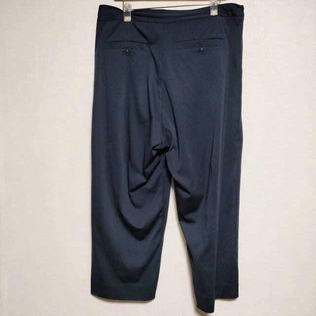 スーツ SEEALL: EASY PANTS NAVY STRIPE SEEALL RELAX JERSEY PANTS Polyester Jersey Pants Navy 3