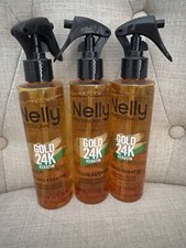 3-Pack Nelly Professional  Gold 24 Keratin Hair Treatment 6.76 fl oz Each