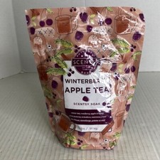 NEW Scentsy Soak Winterberry Apple Tea W/ Epson  Pink Himalayan Bath Salts