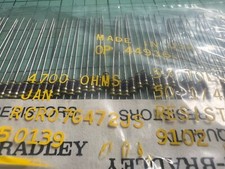 allen bradley resistor JAN RCR07G472JS 4700 Ohms (50 PCs) %5 250mw